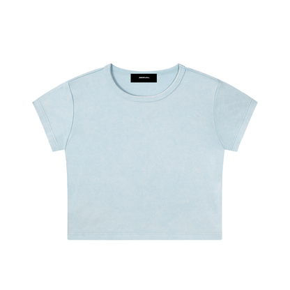 SERVAL Washed Crop Top