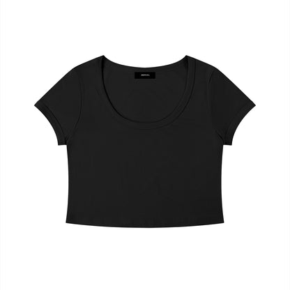 SERVAL Slim Crop T-Shirt