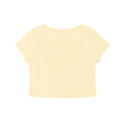SERVAL Slim Crop T-Shirt