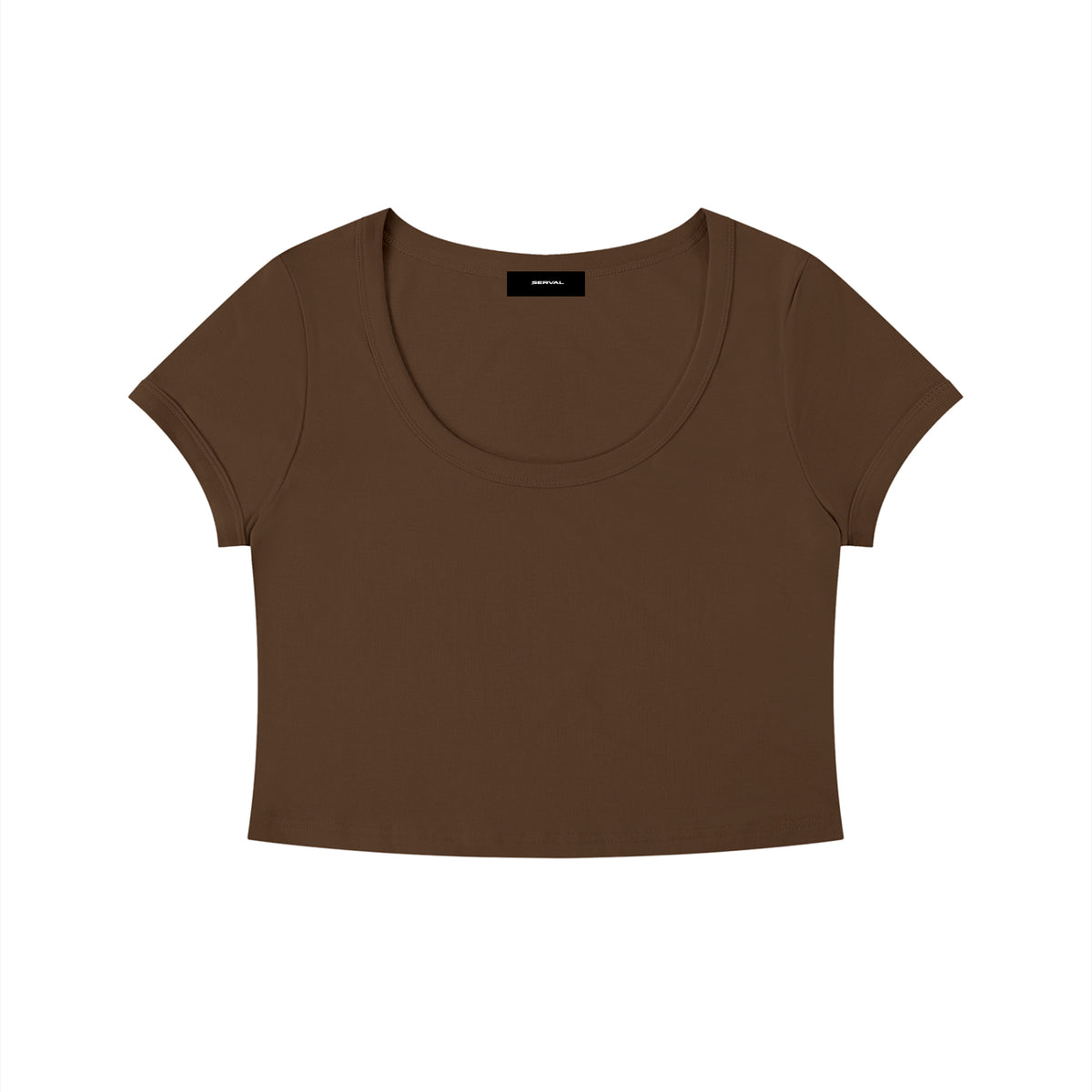 SERVAL Slim Crop T-Shirt